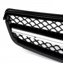 Glossy Black C63 AMG Style Front Upper Grille Grill For Mercedes Benz C Class W204 C180 C200 C300 C350 2008-2014