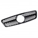 Glossy Black Front Grille Grill AMG Style For Mercedes Benz C-Class W203 S203 C280 C320 C240 C200 2001-2007