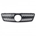 Glossy Black Front Grille Grill AMG Style For Mercedes Benz C-Class W203 S203 C280 C320 C240 C200 2001-2007