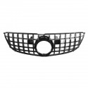 Glossy Black GTR Style Front Grill Grille For Mercedes-Benz GLS-Class X166 GLS450 2016-2019