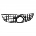 Glossy Black GTR Style Front Grill Grille For Mercedes-Benz GLS-Class X166 GLS450 2016-2019