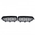 Grill Grille Diamond Black For BMW 3 Series F30 F35 F80 Saloon Estate 2011-2019