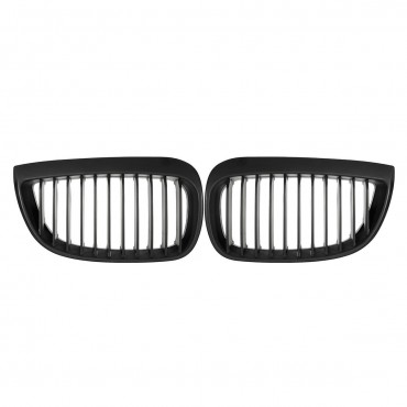 Left And Right Front Sport Kidney Grill Grille For BMW E87/E81 1 Series 2004-2007