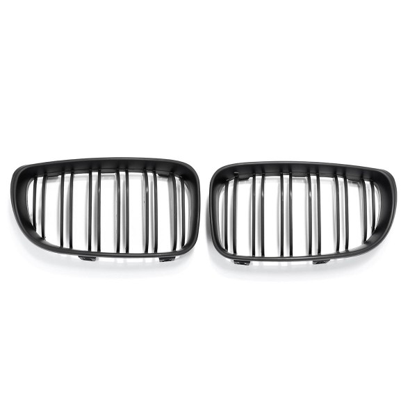 Matte Black Front Kidney Grill Grille For BMW E87 1 Series 08-13