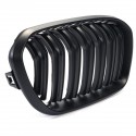 Matte Black Front Kidney Grill Grille For BMW F20 F21 1 Series 15-17