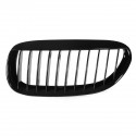 One Pair Car Gloss Black Front Grilles R&L For BMW E63/E64 2005-2010 M6 650Ci 645Ci