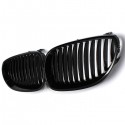 Pair Black Front Sport Wide Kidney Grille Grill for BMW E60 E61 5Series M5 03-10