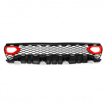 RED Upper Grille with Bezels Dual Inlets For Dodge Charger SRT Scat 2015-2019