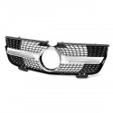 Silver Diamond Grille Front Grill For Mercedes-Benz X164 GL-Class GL450 GL350 GL320