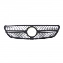 Silver Diamond Style Front Bumper Grille Grill For Mercedes Benz V class W447 15-18