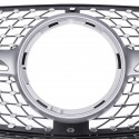 Silver Diamond Style Front Bumper Grille Grill For Mercedes Benz V class W447 15-18