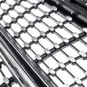 Silver Front Diamond Grill Grille With Camera For Benz W205 C Class C250 C300 C400 C43 AMG 2019+