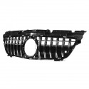 Silver GT Style Front Grill Grille For Mercedes-Benz SLK Class R172 200 250 350 2012-2016