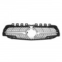 Sliver Diamond Front Grille Grill With Camera For Benz A Class W177 A250 A200 A45 AMG 2019