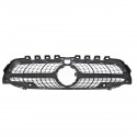 Sliver Diamond Front Grille Grill With Camera For Benz A Class W177 A250 A200 A45 AMG 2019