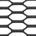 Universal Black Honeycomb Hexagon Mesh Grille Fog Custom Air Vent 47inchx16inch ABS Grill