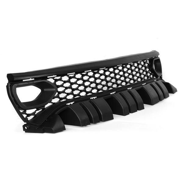 Upper Grille with Bezels Dual Inlets Black For Dodge Charger SRT Scat Pack 2015-2019