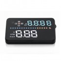 A3 Head Up Display 3.5 Inch Car Hud OBD2 Interface Plug Play Vehicle Engine Speed