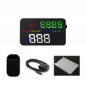 A300 Car 3.5inch HUD Digital Head-Up Display Multifunction OBD Alarm Speedometer Overspeed