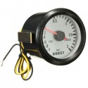 Black 2 Inch 52mm Car Universal LED Bar Turbo Boost Vacuum Gauge