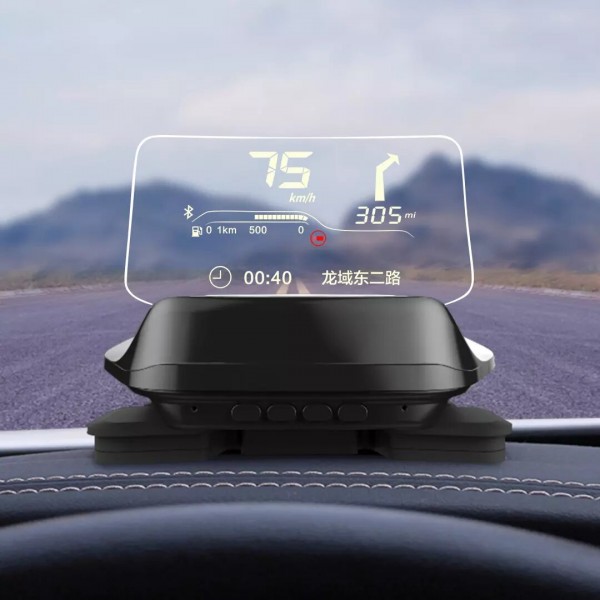 Carrobot Car HUD Head Up bluetooth Display OBD Driving Data Overspeed Intelligence Warning