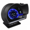 Smart Car OBD2 GPS Gauge HUD Head-Up Digital Display Speedometer Turbo RPM Alarm