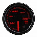 Universal 2inch/52mm 12V Oil Temperature Gauge 7 Solid Color LED Display Car Digital Meter