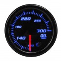 Universal 2inch/52mm 12V Oil Temperature Gauge 7 Solid Color LED Display Car Digital Meter