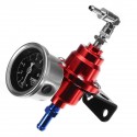 Universal Adjustable Car Fuel Hose Auto Pressure Regulator With 160PSI Oil Gauge Kit