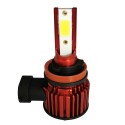 2PCS 22W 9V-36V LED Car Headlight Bulbs Front Lamp 8000k 8000LM Waterproof H7 H11 9005 9006