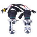 2Pcs 35W H4 HID Car Headlight Bi-xenon Hi/Lo Dual Beam Bulbs 12V 3000K-15000K