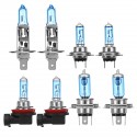 2Pcs Car Halogen Headlights HOD Fog Bulbs Lamps H1 H4 H7 H11 12V 100W 7200LM 6000K