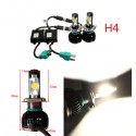 60W 5000K 4800LM White LED Headlight Kit 9004 9005 9006 H4 H13 Light Bulbs