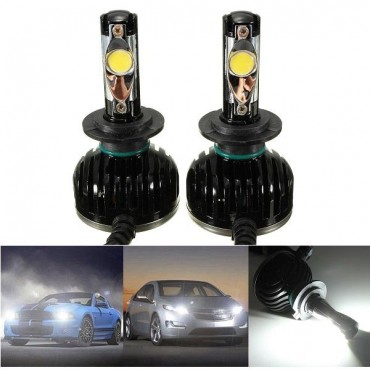 60W 5000K 4800LM White LED Headlight Kit 9004 9005 9006 H4 H13 Light Bulbs