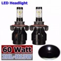 7000LM 60W H8/H9/H11/H13/9005/9006/9007 LED Headlight Lamps Hi/Lo Beam Bulbs