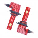 9005 9006 H7 H11 Car LED headlight Bulb Fog Light 72W 5740LM Waterproof RED