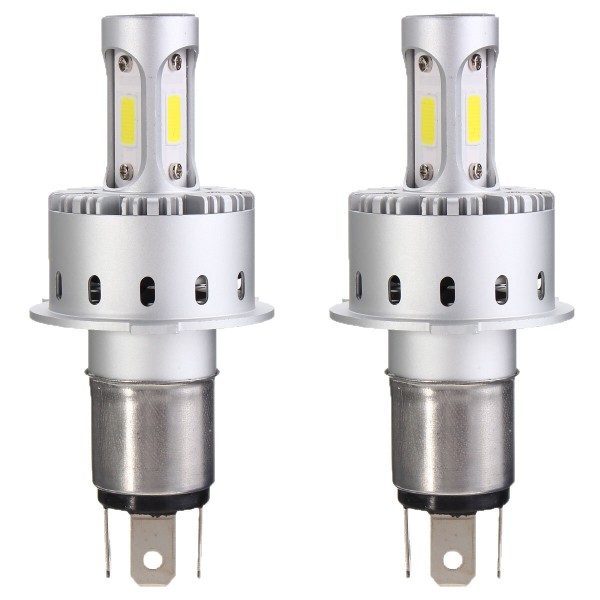 90W 12000LM COB LED Car Headlights Bulbs Fog Lamps H4 H7 H11 9005 9006 6000K Three-side White