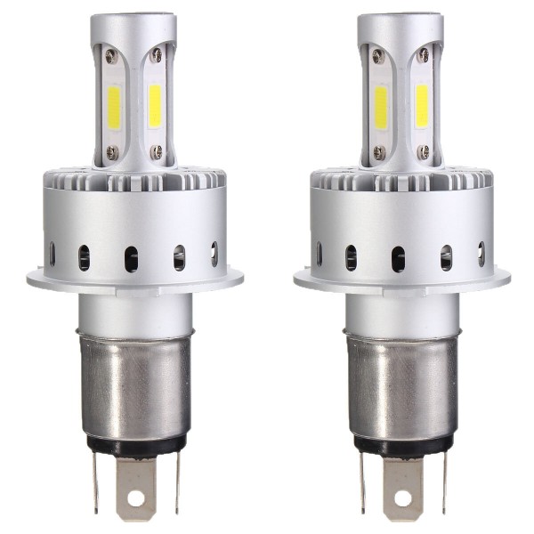 90W 12000LM COB LED Car Headlights Bulbs Fog Lamps H4 H7 H11 9005 9006 6000K Three-side White