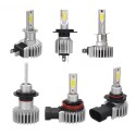 D9 60W 8000LM COB LED Car Headlights Bulbs Fog Lamp H1 H3 H4 H7 H11 9005 9006 6000K Replace Xenon HID Halogen