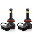 F2 COB LED Car Headlights 9005 9006 H4 H7 H11 H1 Bulbs Fog Lamps 55W 6500LM 6500K 2PCS