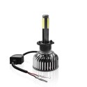 F2 COB LED Car Headlights 9005 9006 H4 H7 H11 H1 Bulbs Fog Lamps 55W 6500LM 6500K 2PCS