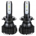 F3 Car LED Headlights Bulbs 120 Degree Lighting 6000K 12V 3000LM Waterproof 9005 9006 H1 H11 H7 2Pcs