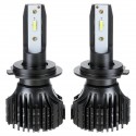 F3 Car LED Headlights Bulbs 120 Degree Lighting 6000K 12V 3000LM Waterproof 9005 9006 H1 H11 H7 2Pcs