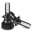 F3 Car LED Headlights Bulbs 120 Degree Lighting 6000K 12V 3000LM Waterproof 9005 9006 H1 H11 H7 2Pcs