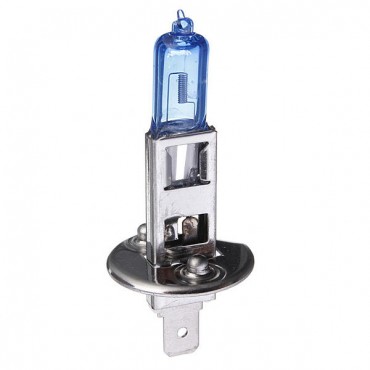 H1 Car Halogen Headlights Bulb Replacement Fog Lamp 100W 12V 6000K White 1PCS