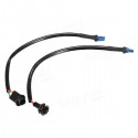 Harness For T10 Headlight Fog Light Connector Power Cable Socket Wire with Plastic Hard Basis