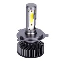 Infitary F2 Car COB LED Headlights Bulbs Fog Lamp H1 H3 H4 H7 H11 9005 9006 12V-24V 72W 8000LM 6500K White