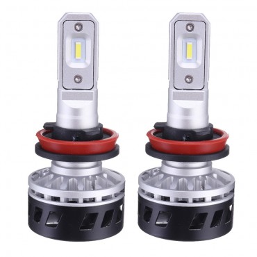 F1 Car LED Headlights H1 H4 H7 H11 9005 9006 9012 DC12-24V 50W 5000LM 6500K White