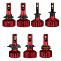 A500-N11 LED Car Headlights Bulbs H1 H3 H4 H7 H11 9005 9006 60W 10000LM 6000K