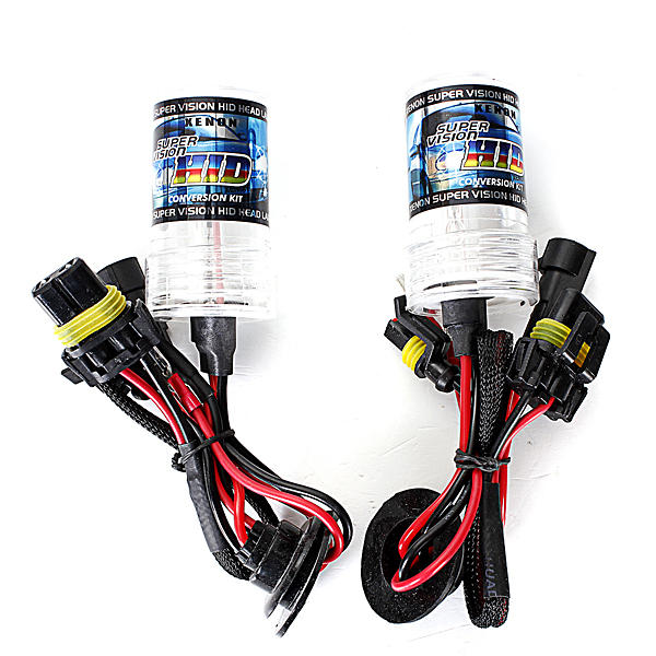 Pair 12V 55W H7 HID Car Headlights Xenon Lamp Bulbs 3000K-30000K 4600LM-2600LM